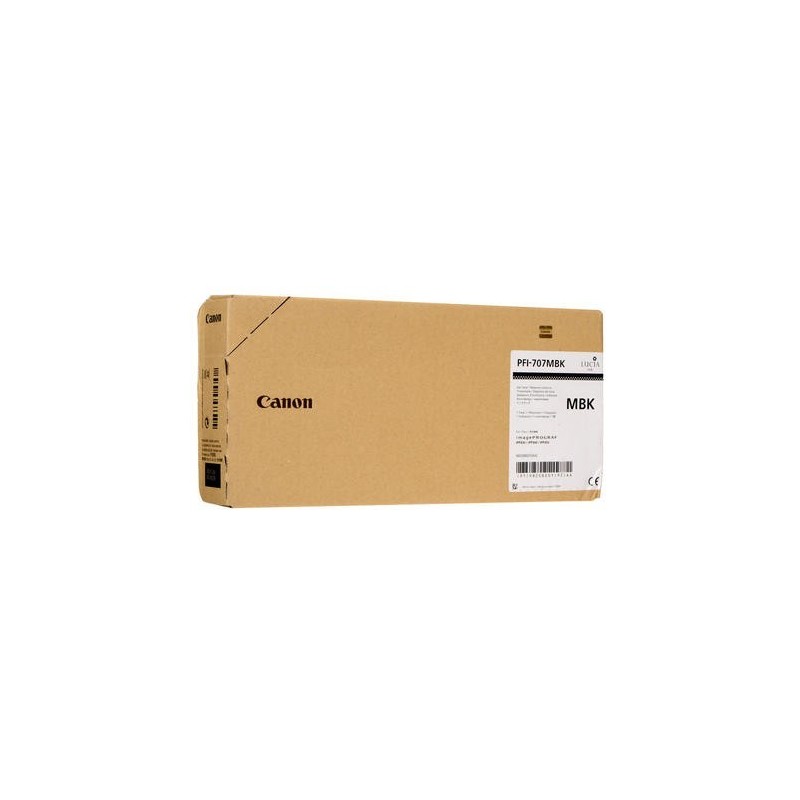 Encre noire mat Canon pour IPF830 / IPF850.... (PFI-707MBK)