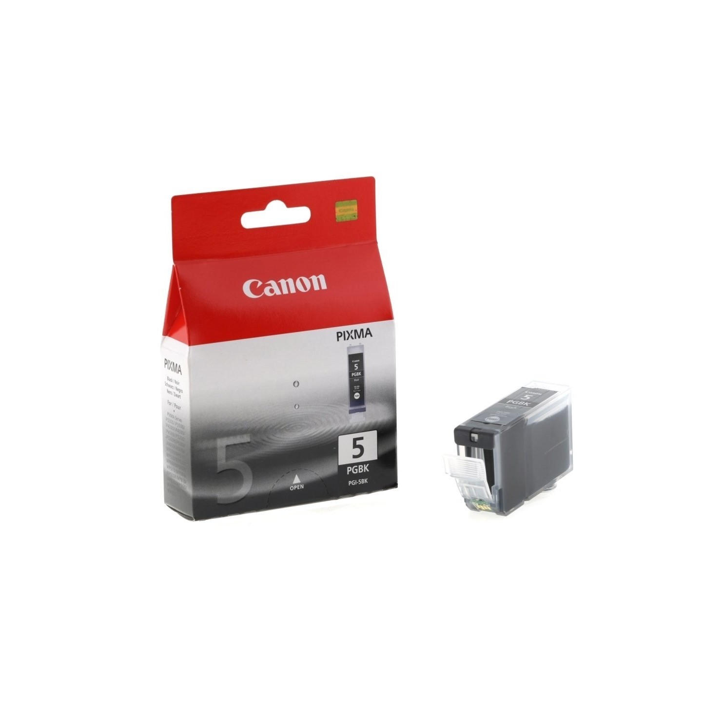 Cartouche d'encre Canon PGI-5BK noir, Toner Express : achat en ligne de Cartouche d'encre Canon PGI-5BK noir pour imprimante