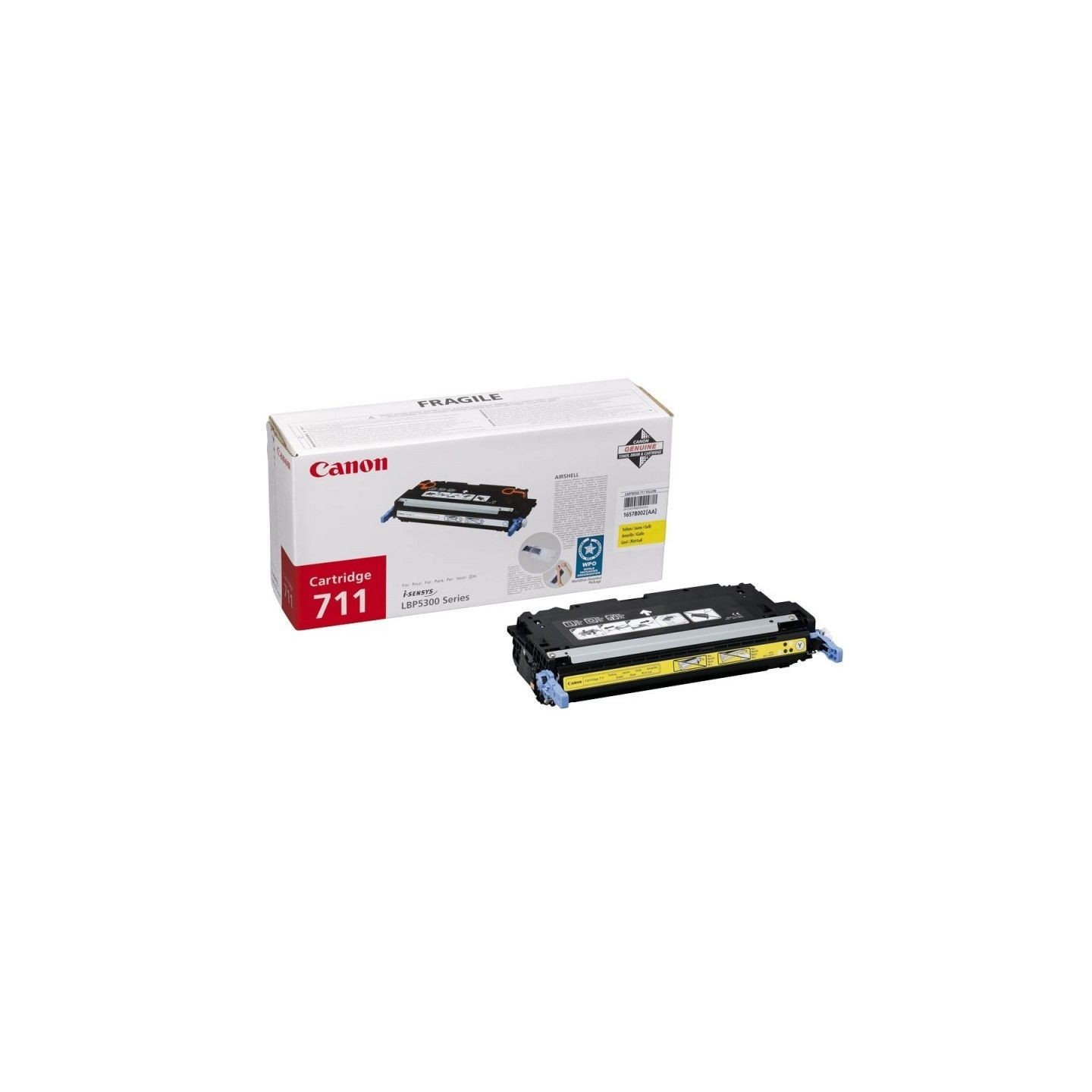 Toner jaune Canon EP-711 pour LBP 5300 / i-SENSYS LBP5300, Toner Express : achat en ligne de Toner jaune Canon EP-711 pour LBP 5
