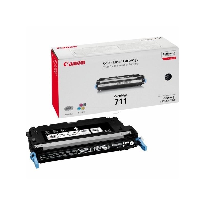 Toner noir Canon EP-711 pour LBP 5300 / i-SENSYS LBP5300, Toner Express : achat en ligne de Toner noir Canon EP-711 pour LBP 530