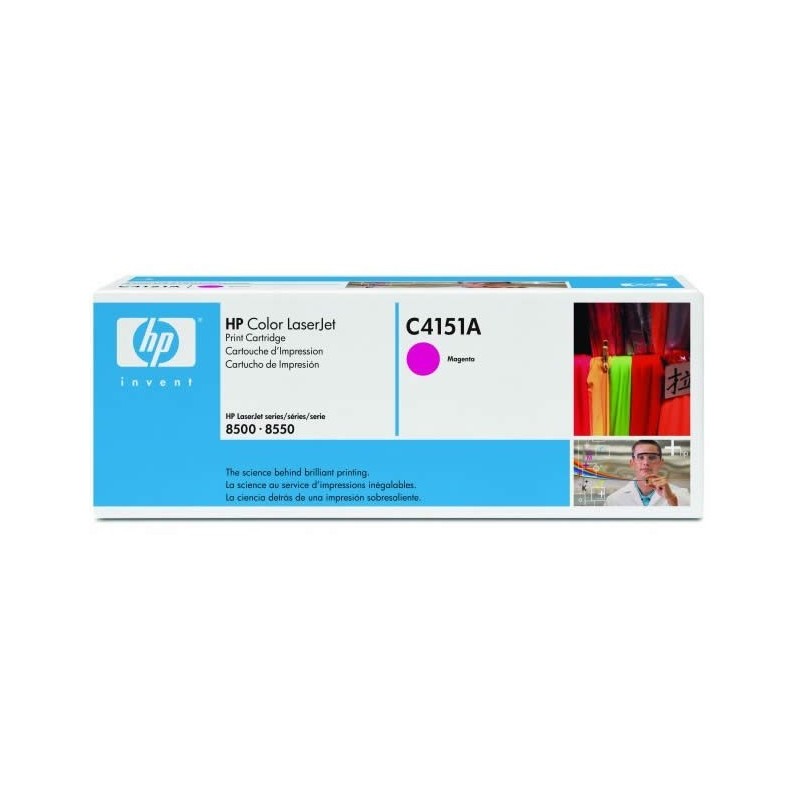 Toner Magenta HP pour Color LaserJet 8500/8550 séries, Toner Express : achat en ligne de Toner Magenta HP pour Color LaserJet 85