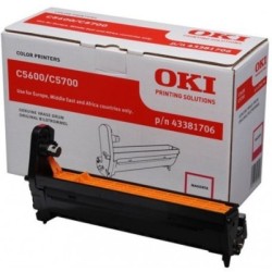 Tambour magenta Oki pour C56/57, Toner Express : achat en ligne de Tambour magenta Oki pour C56/57 pour imprimante
