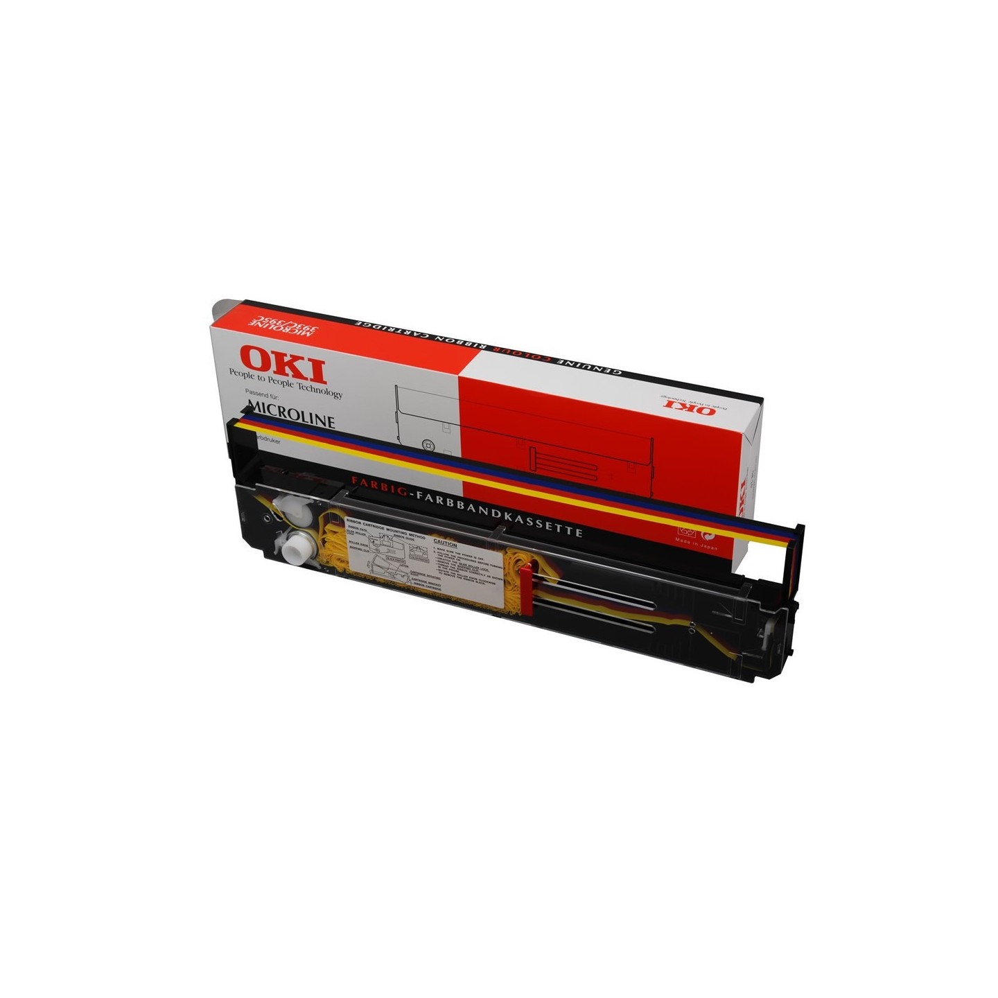 Ruban nylon couleur matricielle Oki pour ML393/ 395