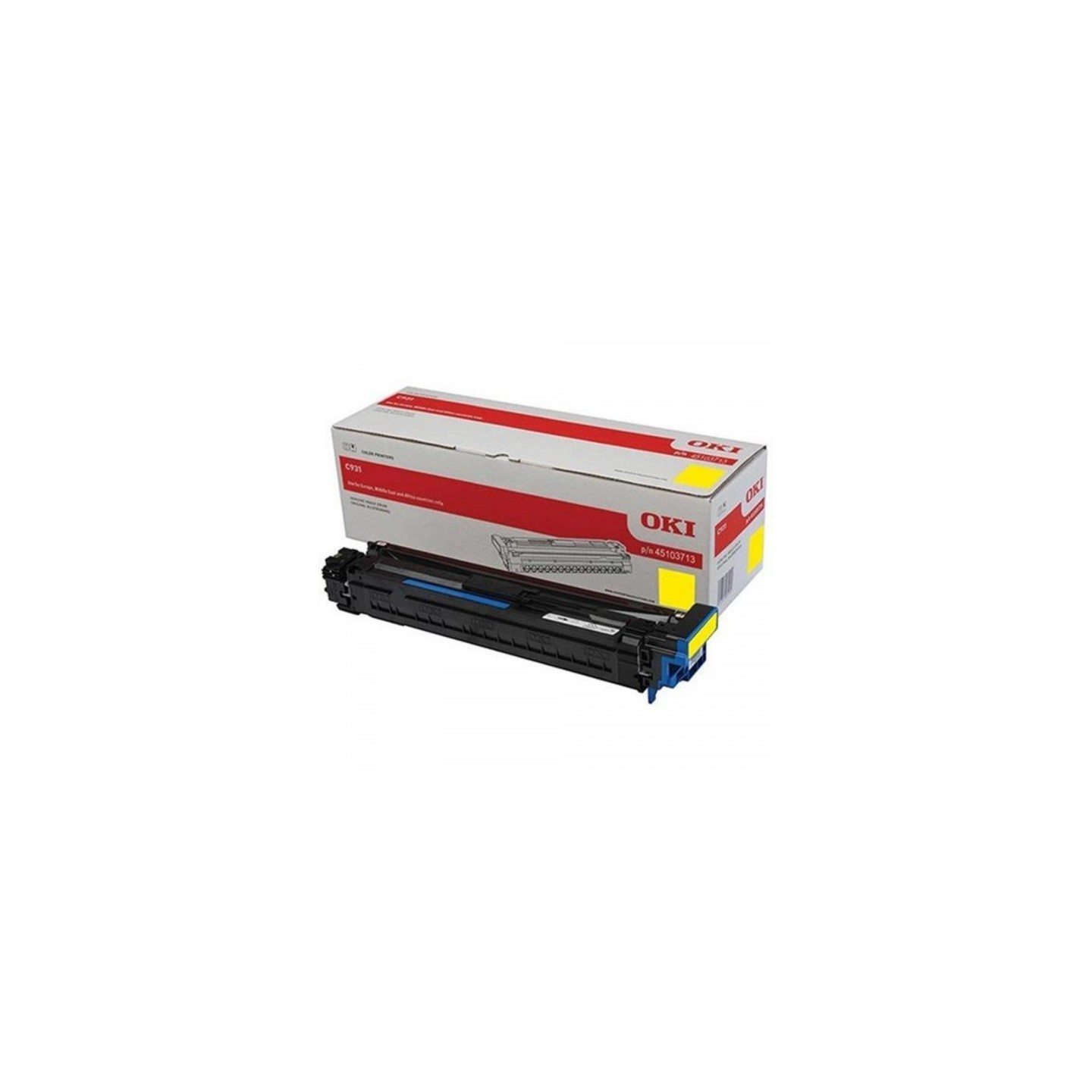 Tambour Jaune original OKI pour imprimante C 931