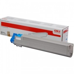 45536505 - Toner Jaune Haute Capacité OKI pour C931 / C931dn, Toner Express : achat en ligne de Toner Jaune Haute Capacité 