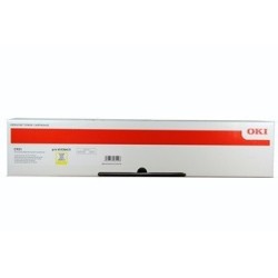45536413 - Toner jaune OKI pour C911dn / C931dn, Toner Express : achat en ligne de Toner jaune OKI