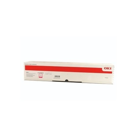 45536414 - Toner magenta OKI pour C911dn / C931dn, Toner Express : achat en ligne de Toner magenta OKI 