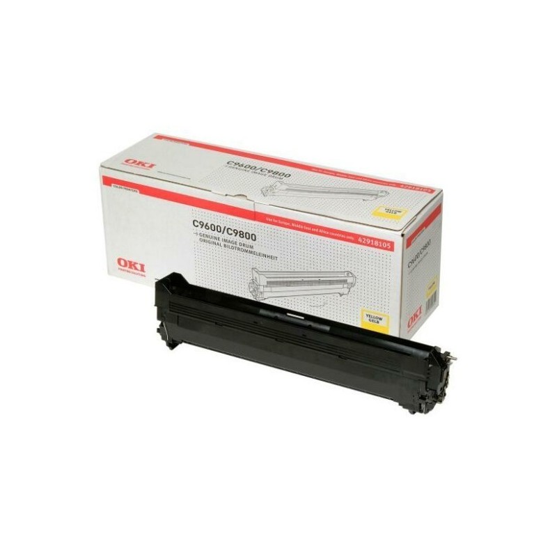 Tambour jaune Oki pour C9600 / C9800, Toner Express : achat en ligne de Tambour jaune Oki pour C9600 / C9800 pour imprimante