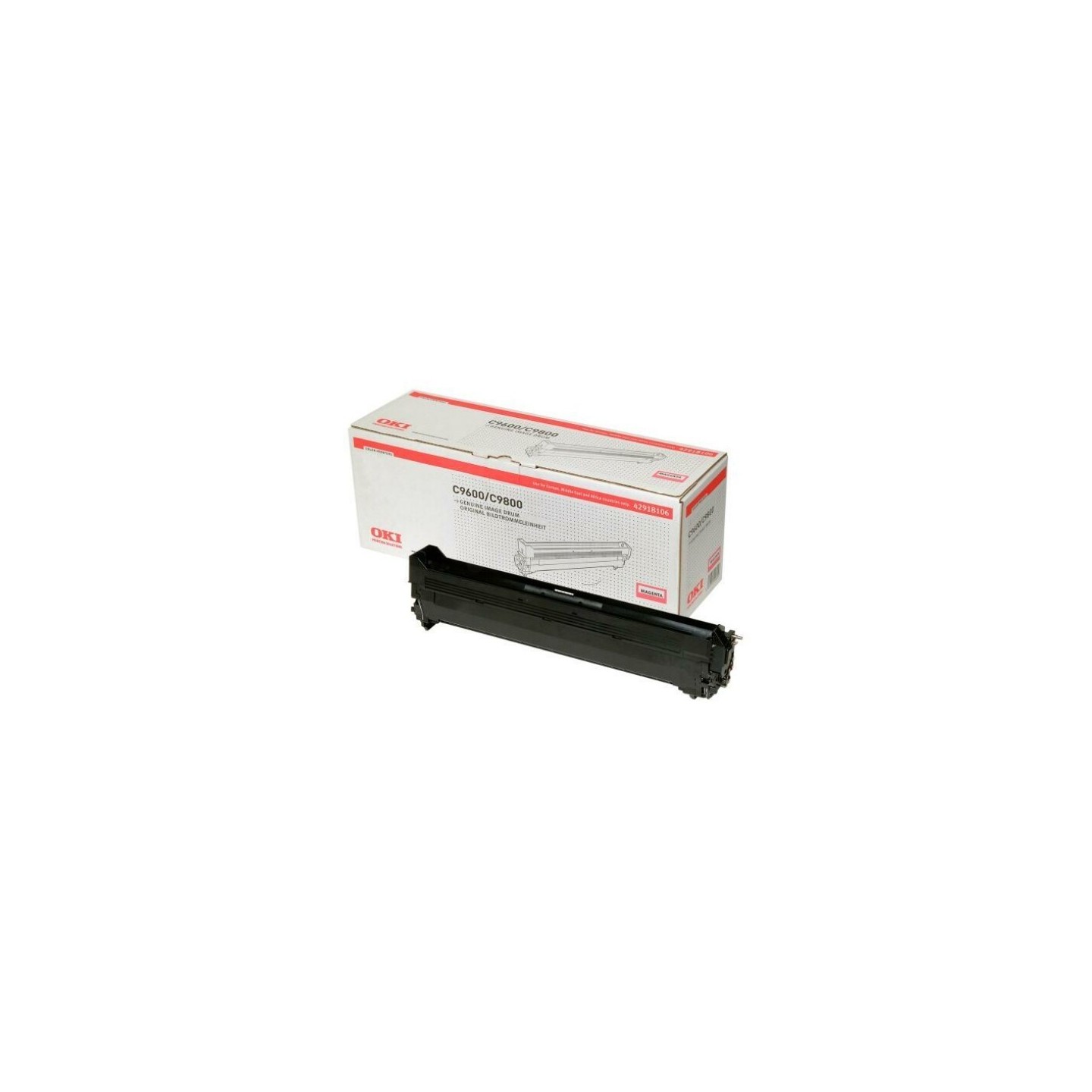 Tambour magenta Oki pour C9600 / C9800, Toner Express : achat en ligne de Tambour magenta Oki pour C9600 / C9800 pour imprimante