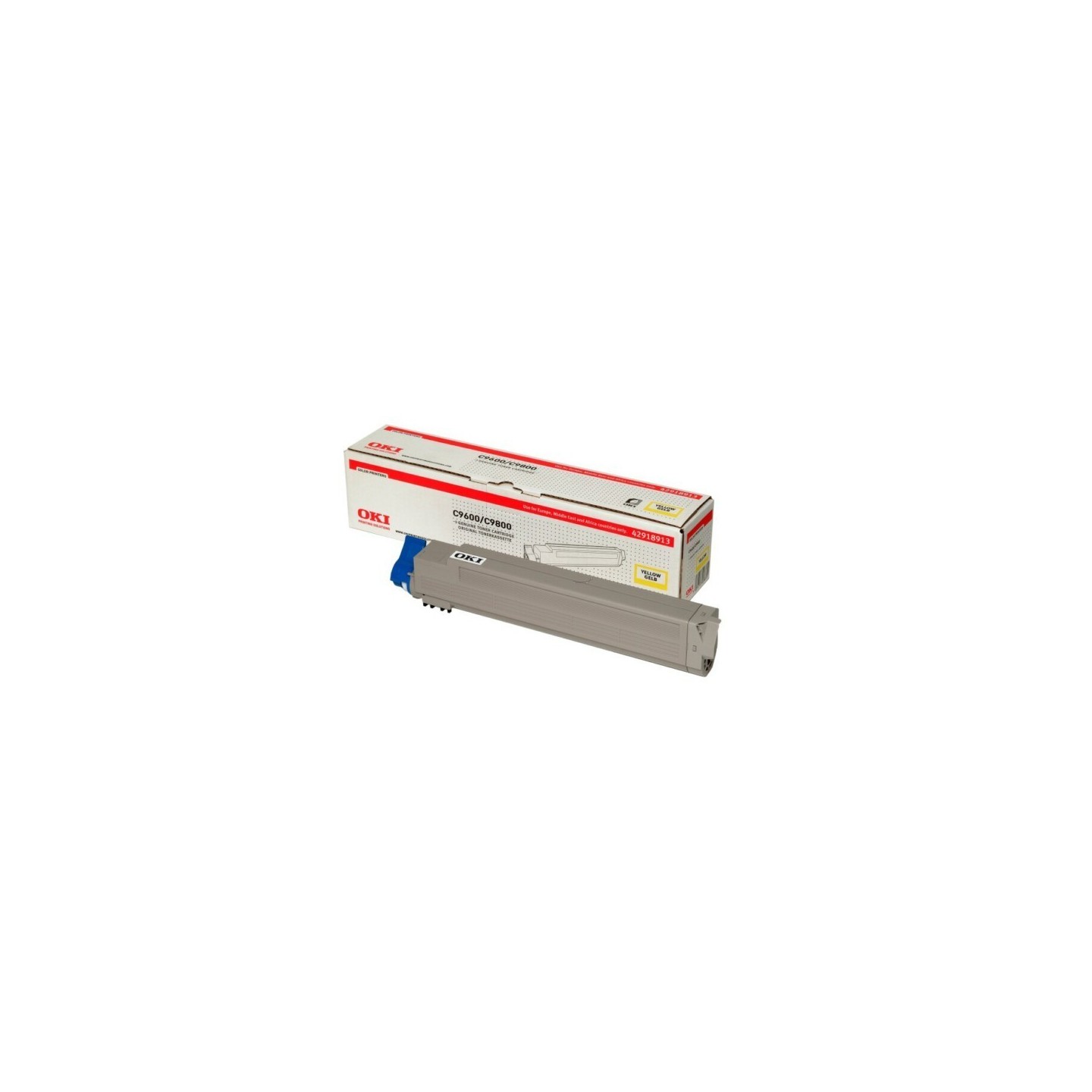 Toner jaune Oki pour C9600 / C9800, Toner Express : achat en ligne de Toner jaune Oki pour C9600 / C9800 pour imprimante