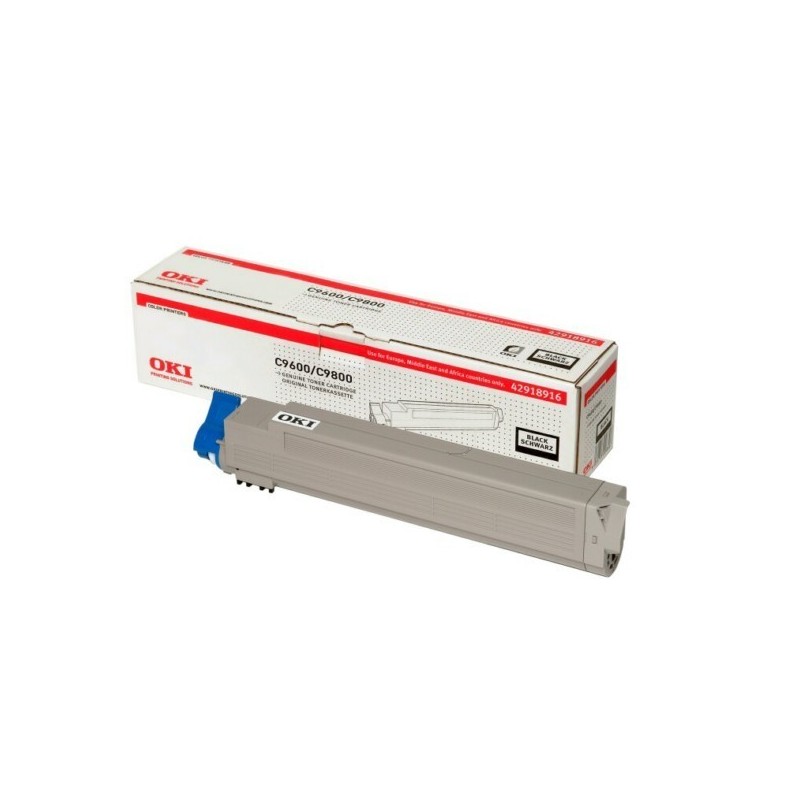 Toner noir Oki pour C9600 / C9800, Toner Express : achat en ligne de Toner noir Oki pour C9600 / C9800 pour imprimante
