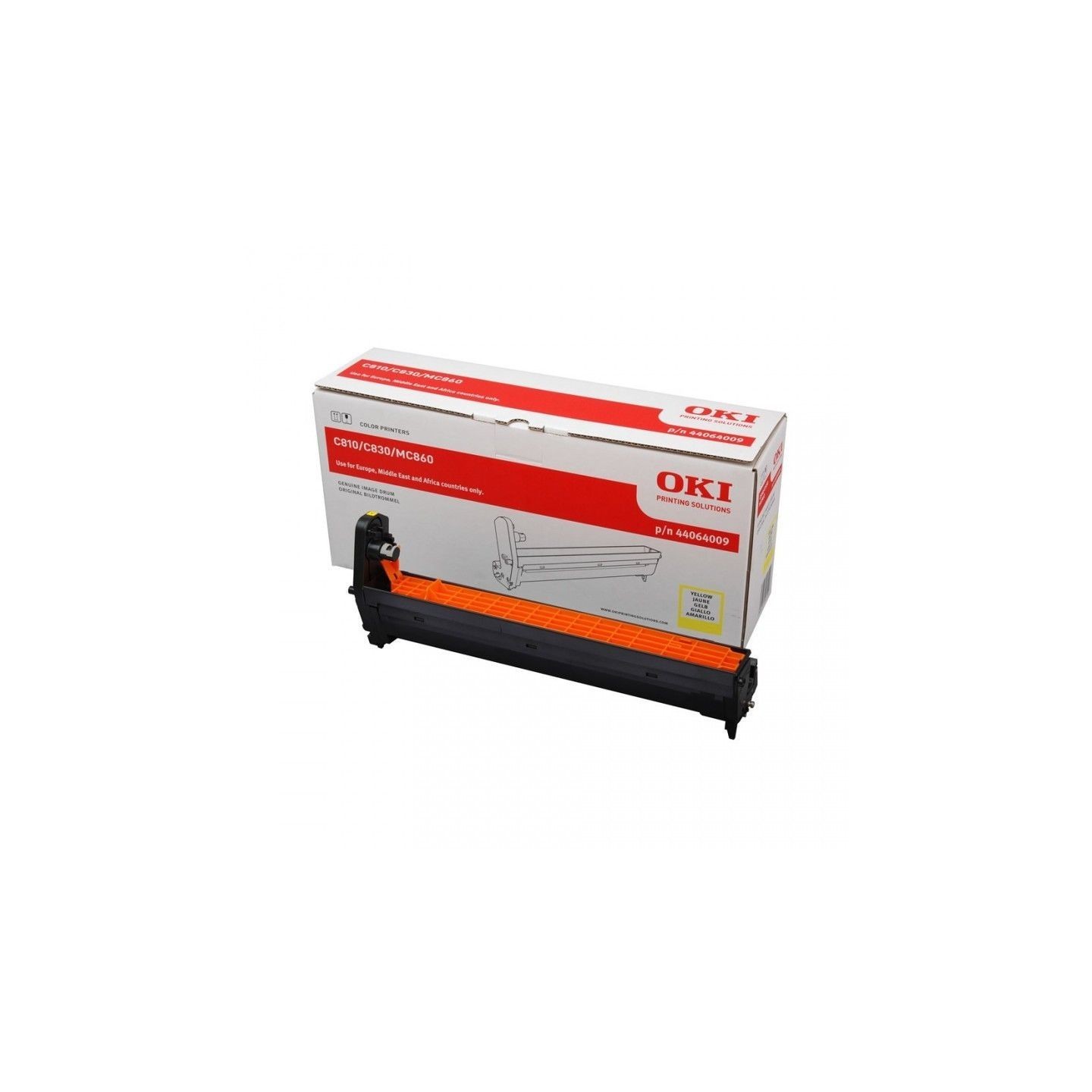 Tambour jaune Oki pour C810 / C830 ..., Toner Express : achat en ligne de Tambour jaune Oki pour C810 / C830 ... pour imprimante
