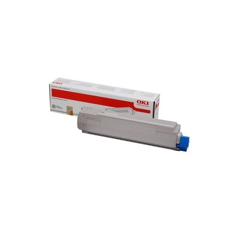 44059255 - Toner cyan Oki pour Multifonction MC 861, Toner Express : achat en ligne de Toner cyan Oki 
