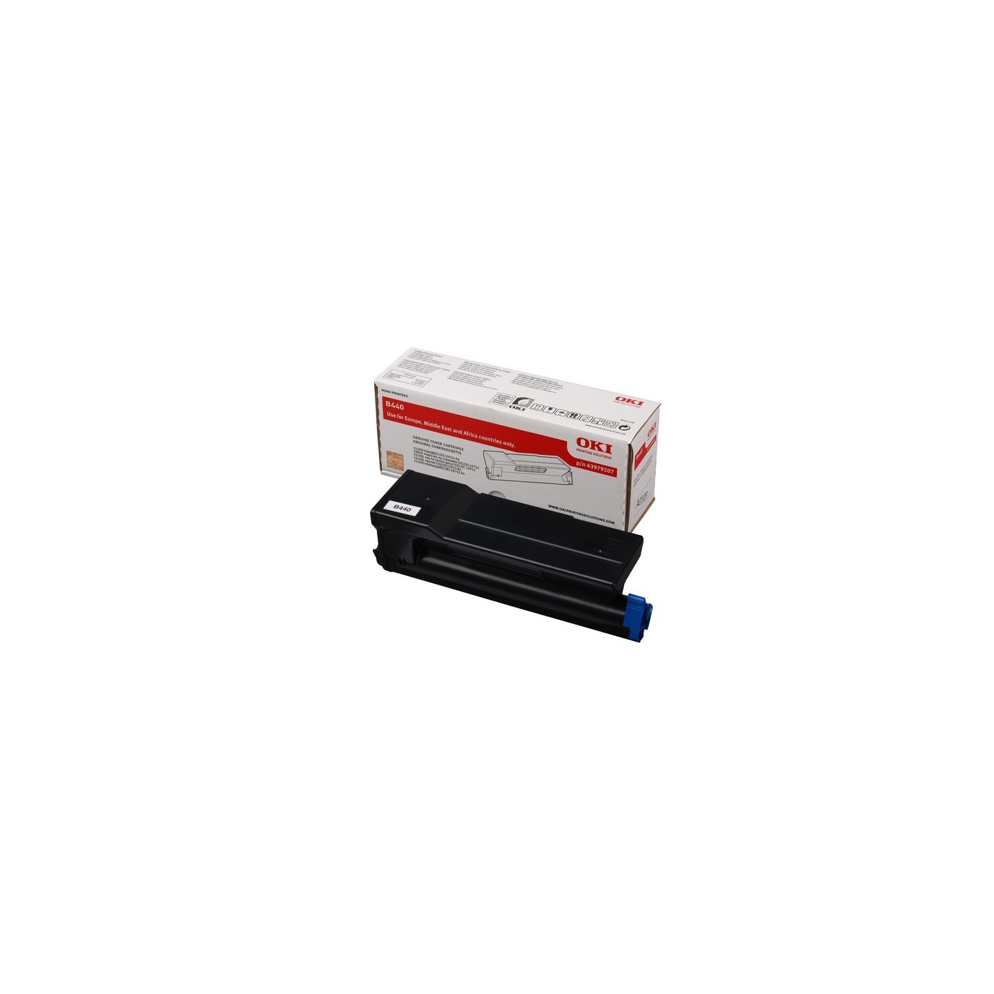 43979207 - Toner Oki pour imprimante B440, Toner Express : achat en ligne de Toner Oki 