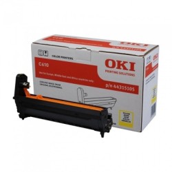 44315105 - Tambour jaune Oki pour imprimante C610, Toner Express : achat en ligne de Tambour jaune Oki 