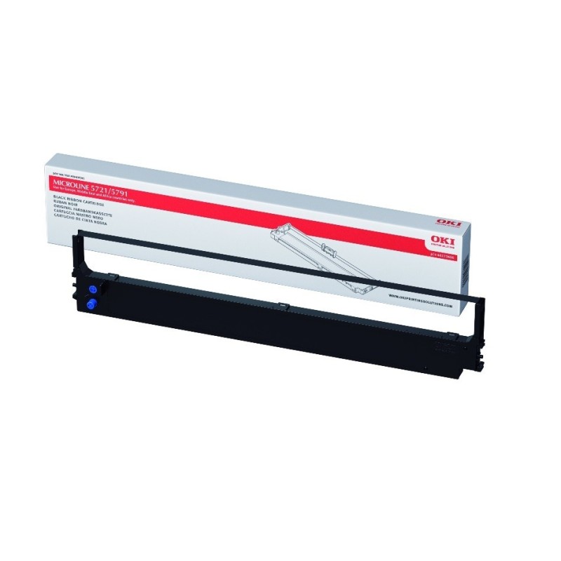 44173406 - Ruban noir Oki pour imprimante Matricielle ML 521, ML 5721eco, ML 5791eco, Toner Express : achat en ligne 