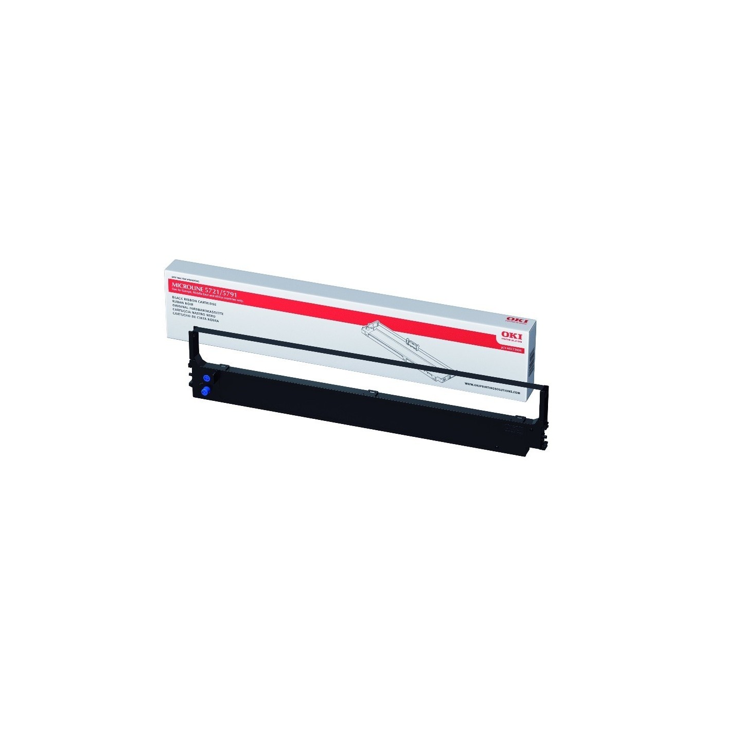 44173406 - Ruban noir Oki pour imprimante Matricielle ML 521, ML 5721eco, ML 5791eco, Toner Express : achat en ligne 