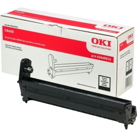 Tambour noir Oki pour imprimante Oki C8600 / C8800, Toner Express : achat en ligne de Tambour noir Oki pour imprimante Oki C8600