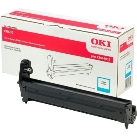 Tambour cyan Oki pour imprimante Oki C8600 / C8800, Toner Express : achat en ligne de Tambour cyan Oki pour imprimante Oki C8600