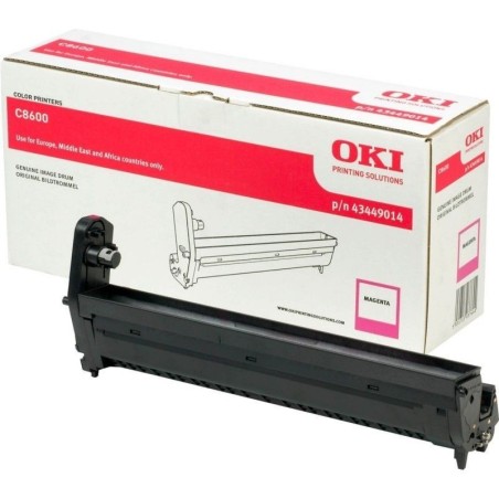 Tambour magenta Oki pour imprimante Oki C8600 / C8800, Toner Express : achat en ligne de Tambour magenta Oki pour imprimante Oki