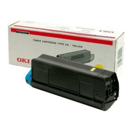Toner Jaune Oki 42127405 ( TYPE C6 ) haute capacité, Toner Express : achat en ligne de Toner Jaune Oki 42127405 ( TYPE C6 ) haut