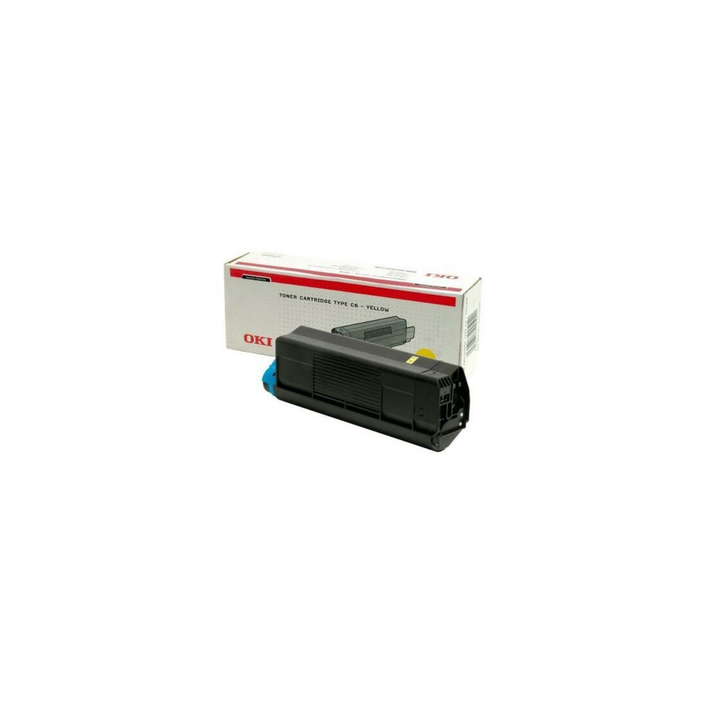 Toner Jaune Oki 42127405 ( TYPE C6 ) haute capacité, Toner Express : achat en ligne de Toner Jaune Oki 42127405 ( TYPE C6 ) haut