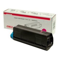 Toner Magenta Oki 42127406 ( TYPE C6 ) haute capacité, Toner Express : achat en ligne de Toner Magenta Oki 42127406 ( TYPE C6 ) 