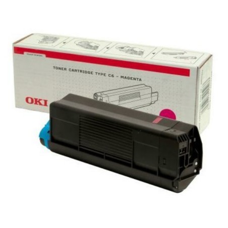 Toner Magenta Oki 42127406 ( TYPE C6 ) haute capacité, Toner Express : achat en ligne de Toner Magenta Oki 42127406 ( TYPE C6 ) 