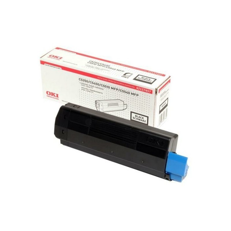 42127457 - Toner noir Oki pour C5250/C5450/C5510MFP..., Toner Express : achat en ligne de Toner noir Oki 