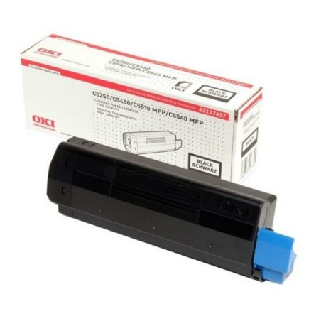 42127457 - Toner noir Oki pour C5250/C5450/C5510MFP..., Toner Express : achat en ligne de Toner noir Oki 