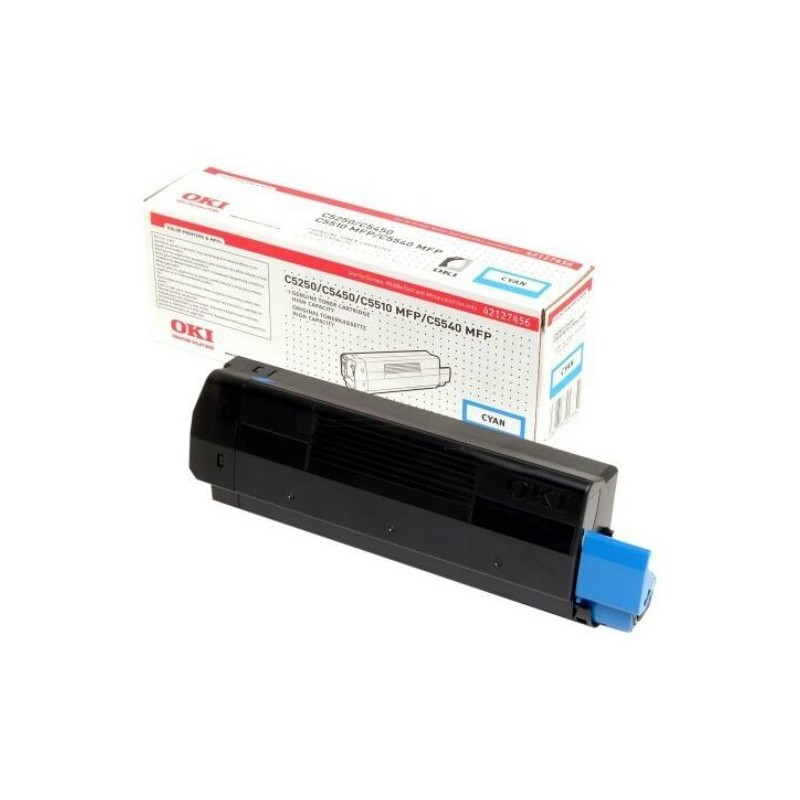 42127456 - Toner cyan Oki pour C5250/C5450/C5510MFP..., Toner Express : achat en ligne de Toner cyan Oki