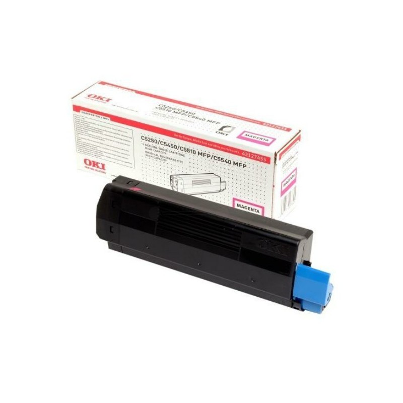 42127455 - Toner magenta Oki pour C5250/C5450/C5510MFP..., Toner Express : achat en ligne de Toner magenta Oki