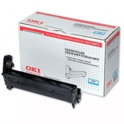 42126672 - Tambour cyan Oki pour C5250/C5450/C5510MFP..., Toner Express : achat en ligne de Tambour cyan Oki 