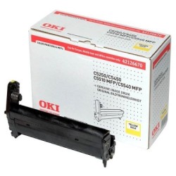 Tambour jaune Oki pour C5X50/55X0MFP, Toner Express : achat en ligne de Tambour jaune Oki pour C5X50/55X0MFP pour imprimante