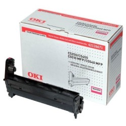 42126671 - Tambour magenta Oki pour C5250/C5450/C5510MFP..., Toner Express : achat en ligne de Tambour magenta Oki