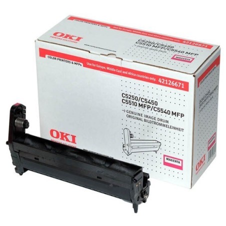 42126671 - Tambour magenta Oki pour C5250/C5450/C5510MFP..., Toner Express : achat en ligne de Tambour magenta Oki