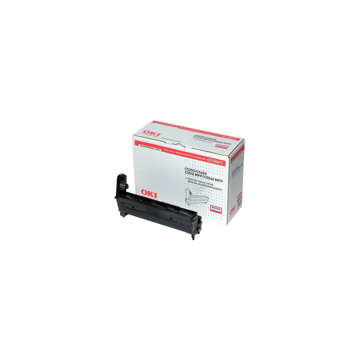42126671 - Tambour magenta Oki pour C5250/C5450/C5510MFP..., Toner Express : achat en ligne de Tambour magenta Oki