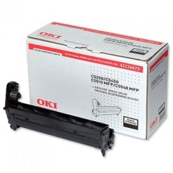 42126673 - Tambour noir Oki pour C5250/C5450/C5510MFP..., Toner Express : achat en ligne de Tambour noir Oki