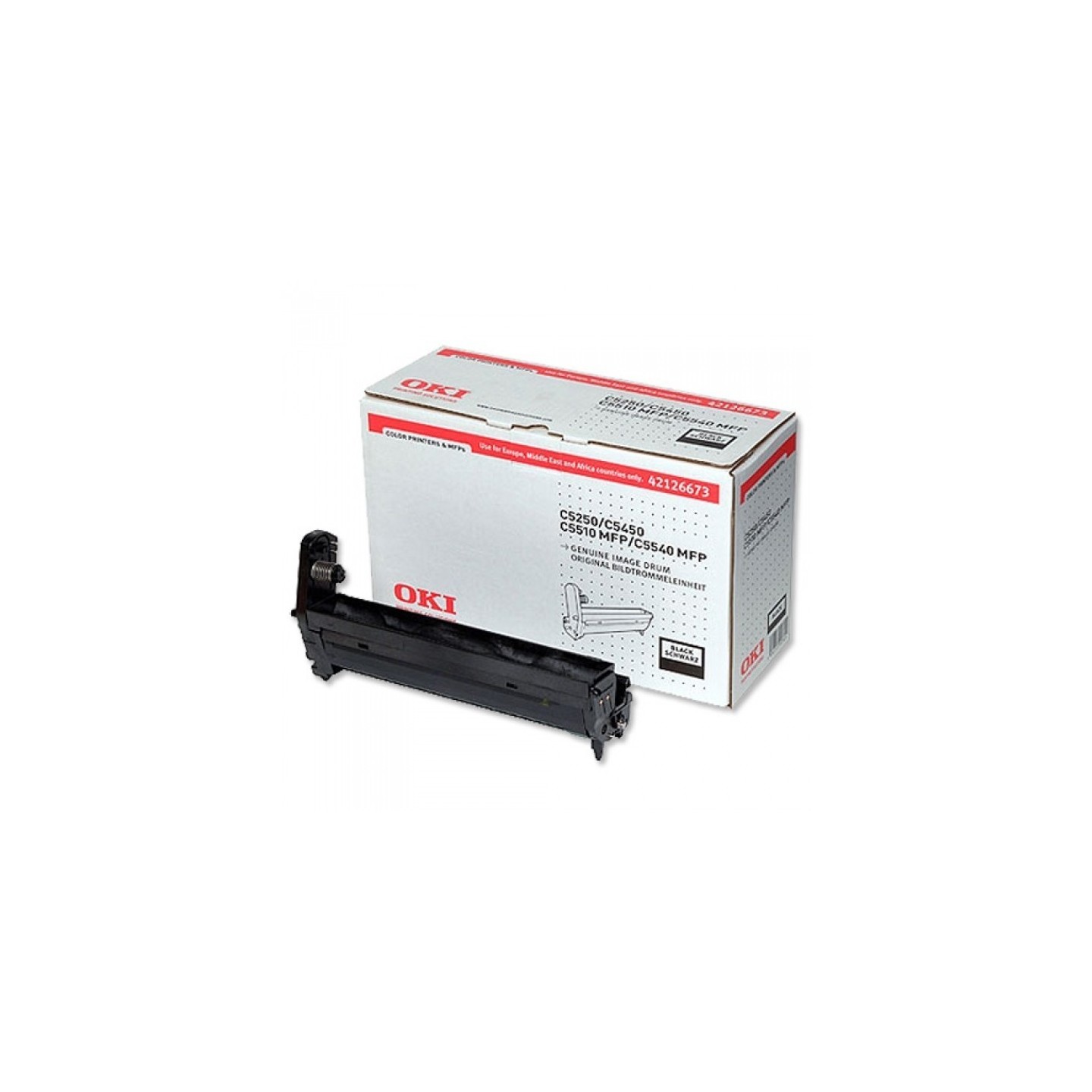 42126673 - Tambour noir Oki pour C5250/C5450/C5510MFP..., Toner Express : achat en ligne de Tambour noir Oki