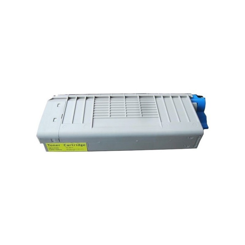 Toner jaune générique pour Oki C710 / C711 / C711wt