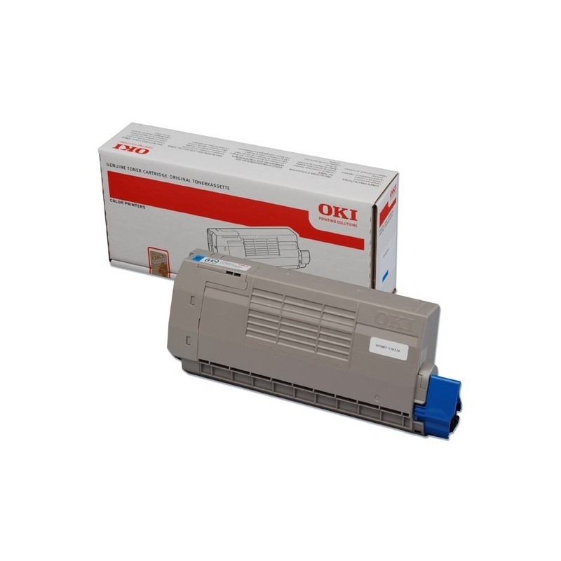 Toner cyan Oki pour C710 / C711 /C711wt, Toner Express : achat en ligne de Toner cyan Oki pour C710 / C711 /C711wt pour impriman