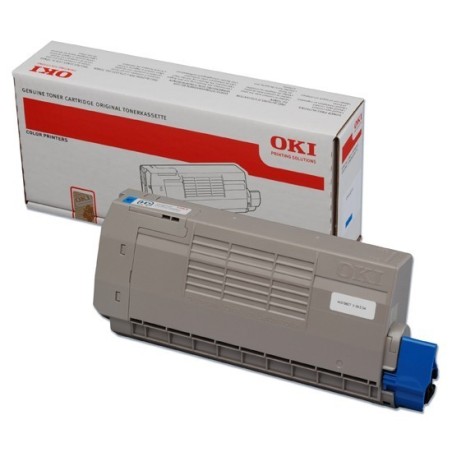Toner cyan Oki pour C710 / C711 /C711wt, Toner Express : achat en ligne de Toner cyan Oki pour C710 / C711 /C711wt pour impriman