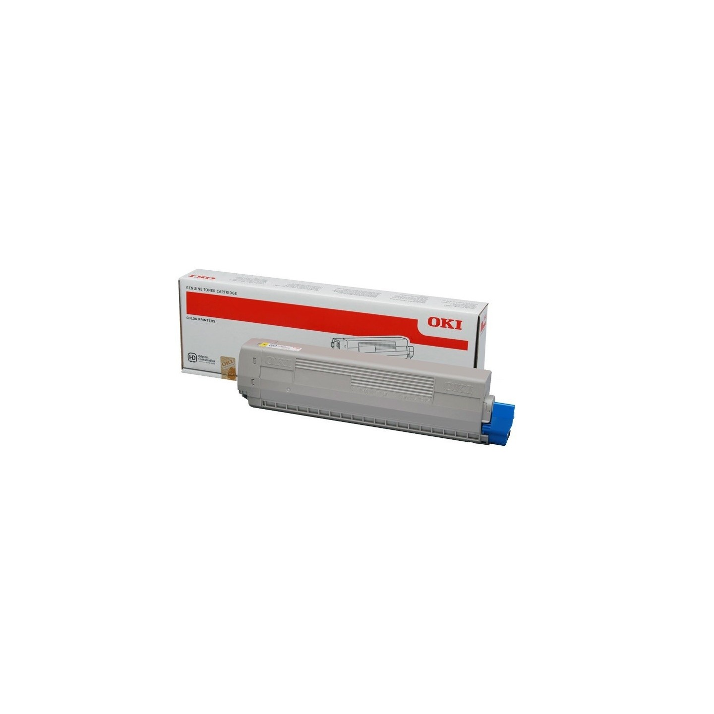 Toner jaune Oki pour C821, Toner Express : achat en ligne de Toner jaune Oki pour C821 pour imprimante