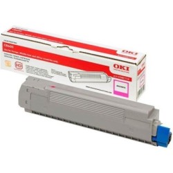 Toner magenta Oki pour imprimante Oki C8600 / C8800, Toner Express : achat en ligne de Toner magenta Oki pour imprimante Oki C86