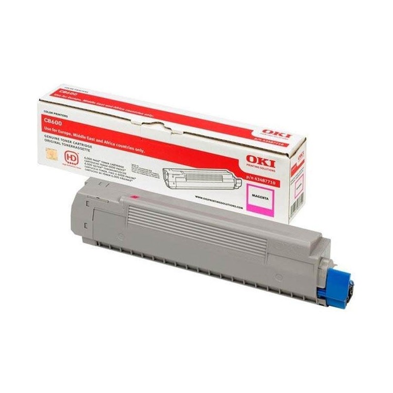 Toner magenta Oki pour imprimante Oki C8600 / C8800, Toner Express : achat en ligne de Toner magenta Oki pour imprimante Oki C86