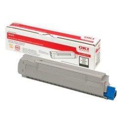 Toner noir Oki pour imprimante Oki C8600 / C8800, Toner Express : achat en ligne de Toner noir Oki pour imprimante Oki C8600 / C