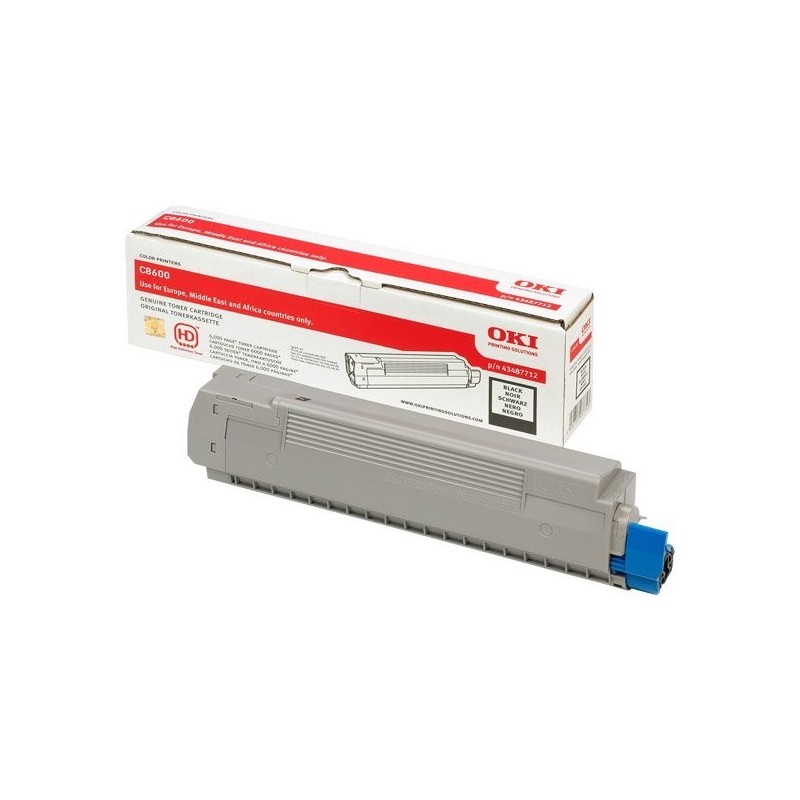 Toner noir Oki pour imprimante Oki C8600 / C8800, Toner Express : achat en ligne de Toner noir Oki pour imprimante Oki C8600 / C