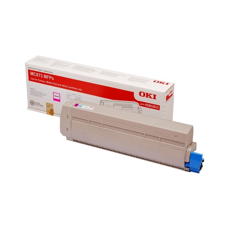 45862815 Toner Magenta haute capacité Oki pour MC873, MC883dn..., Toner Express : achat en ligne