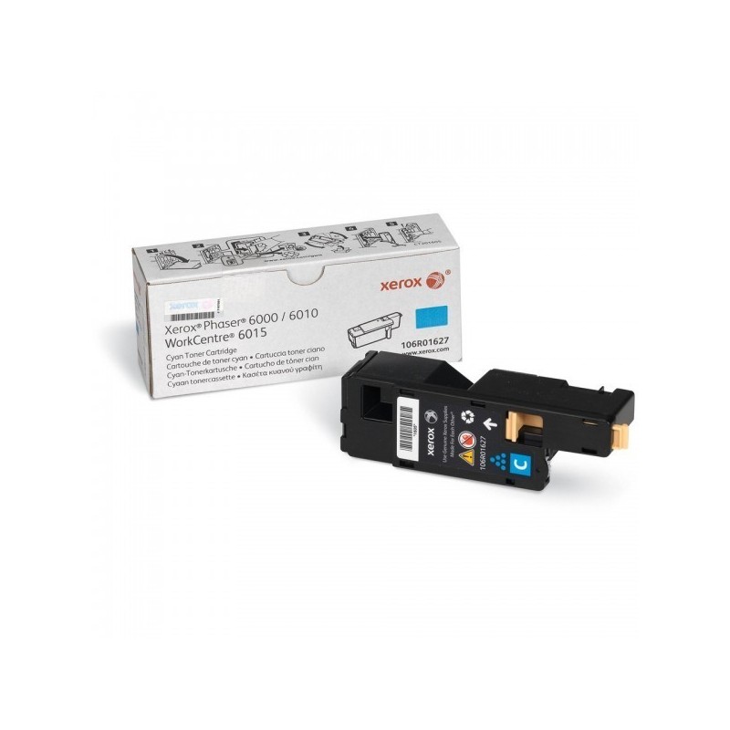 Toner cyan Xerox pour Phaser 6000 / 6010, Toner Express : achat en ligne de Toner cyan Xerox pour Phaser 6000 / 6010 pour imprim