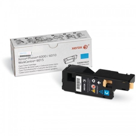 Toner cyan Xerox pour Phaser 6000 / 6010, Toner Express : achat en ligne de Toner cyan Xerox pour Phaser 6000 / 6010 pour imprim